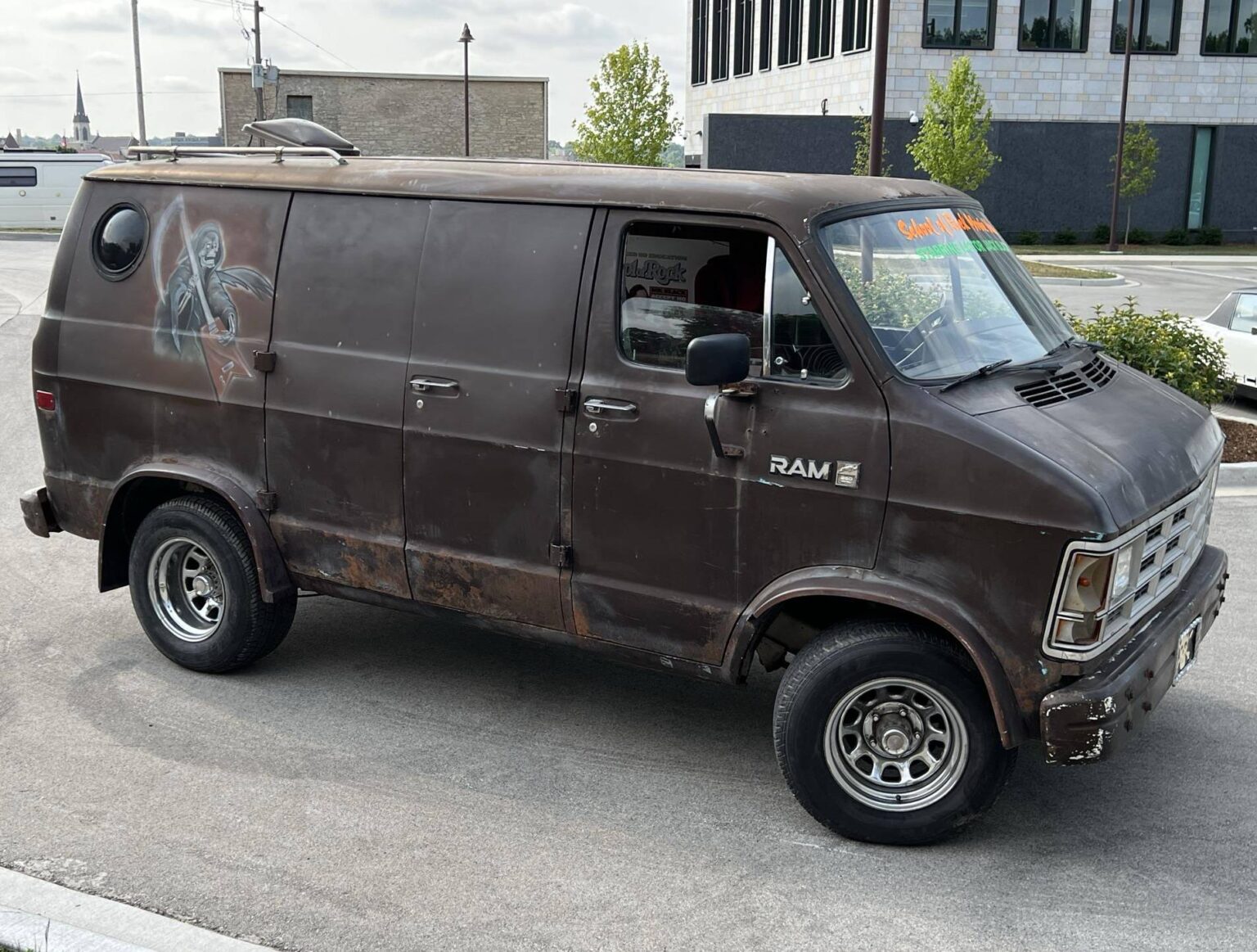 The Dodge Ram B250 Van From