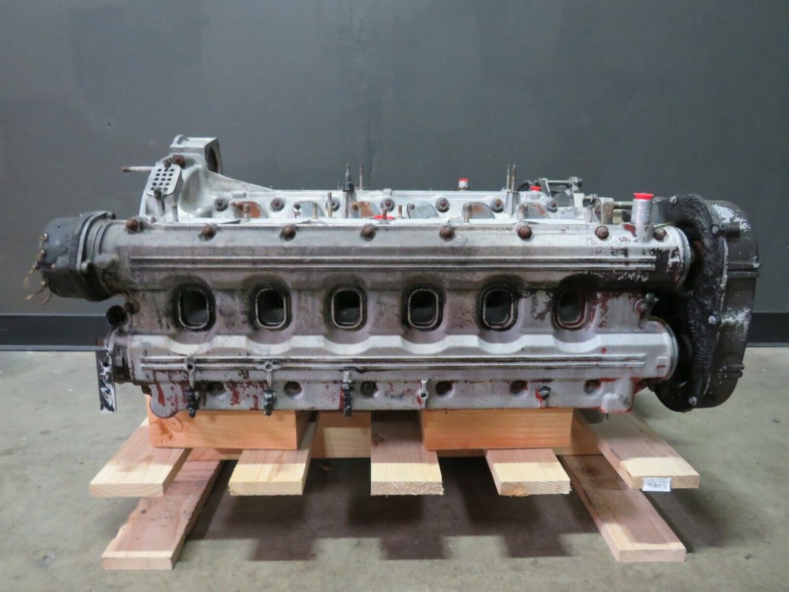 For Sale: A 1987 Ferrari Testarossa Engine – Lightly Burned In A House Fire