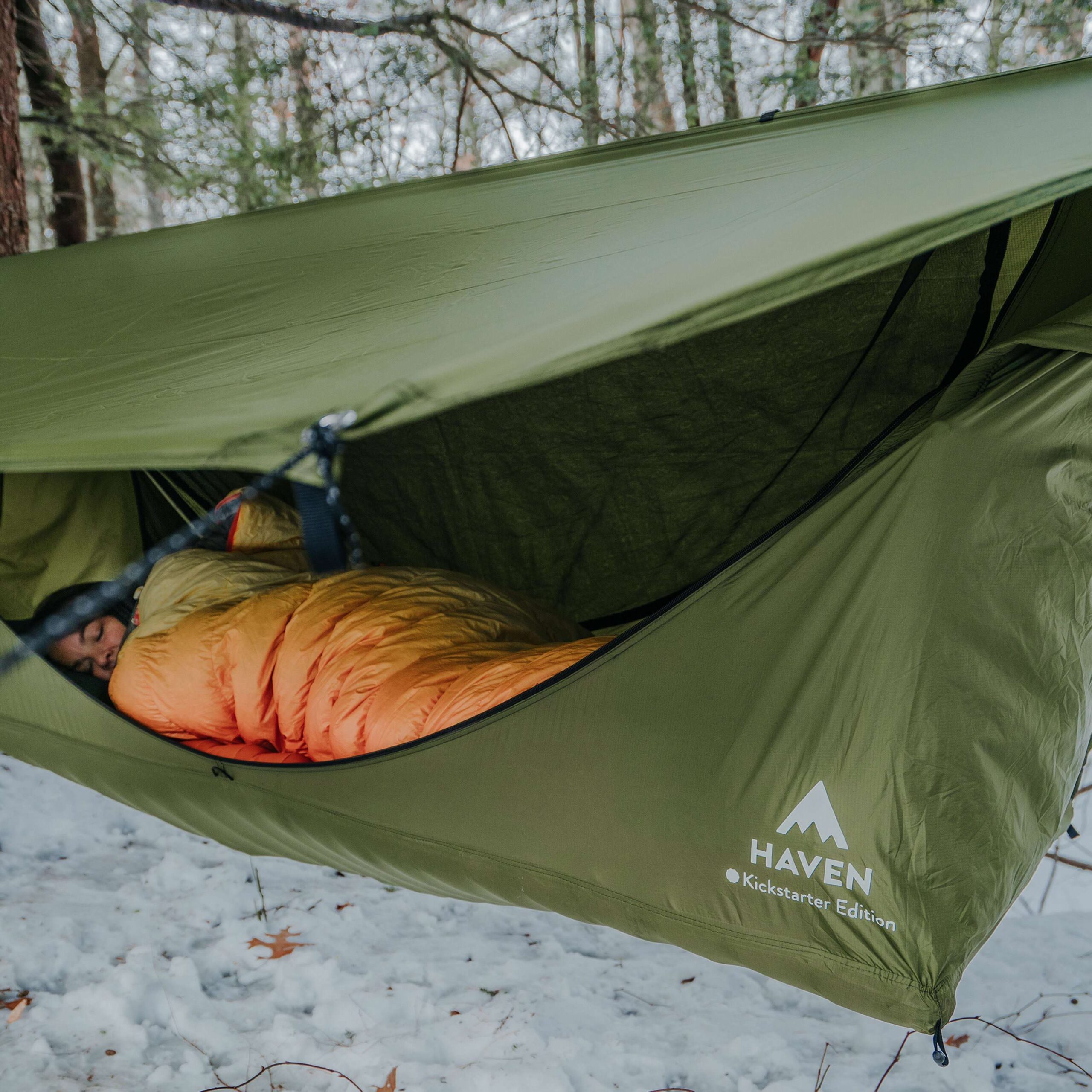 The Haven Tent: An Unusual Lay-Flat Hammock Tent