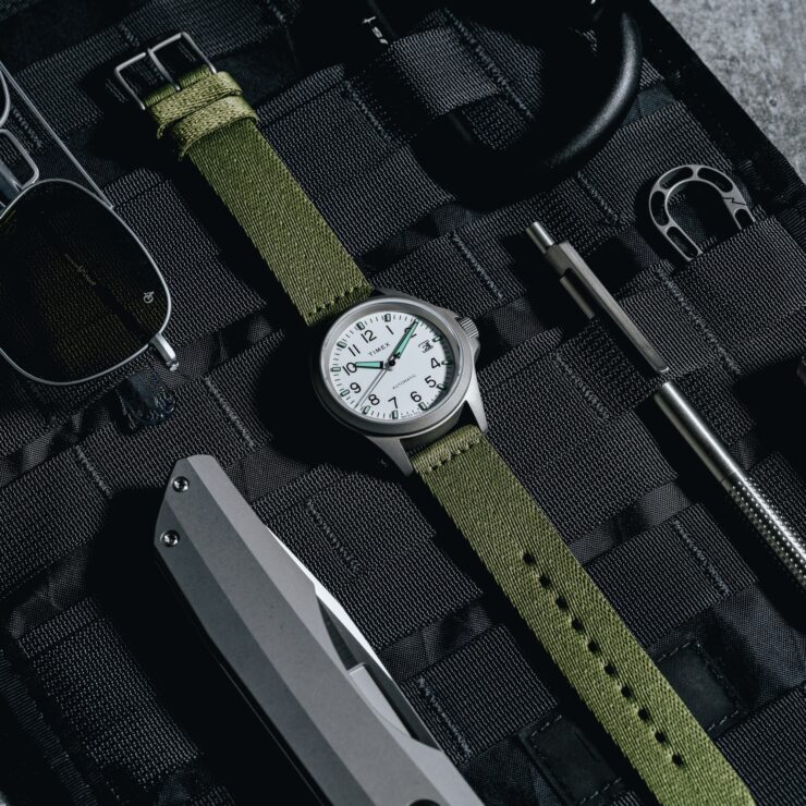 Huckberry x Timex Titanium Automatic Field Watch 2