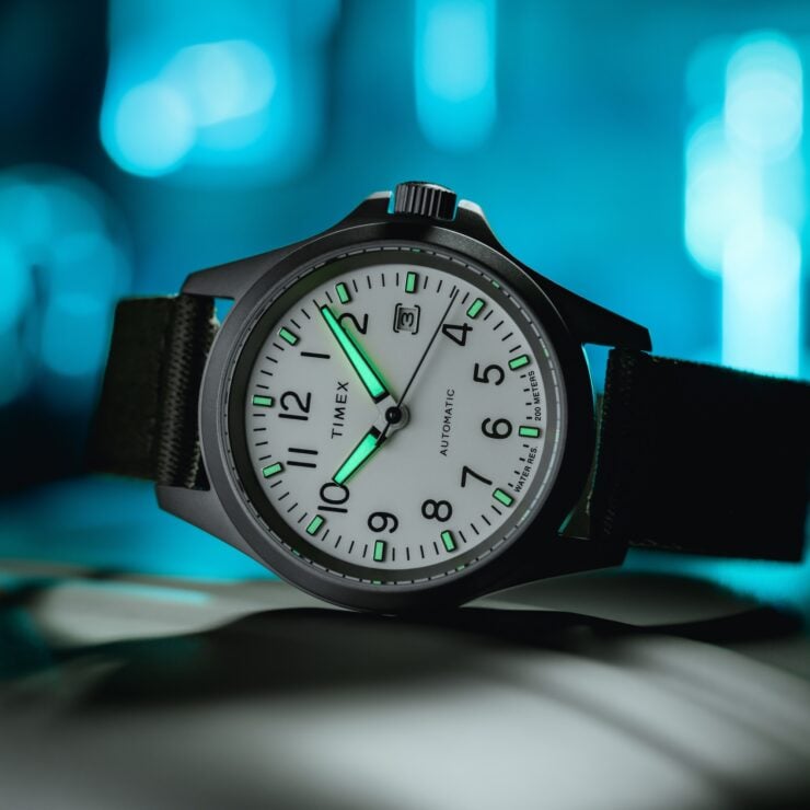 Huckberry x Timex Titanium Automatic Field Watch 5