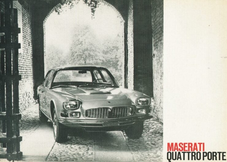 Maserati Quattroporte Vintage Brochure