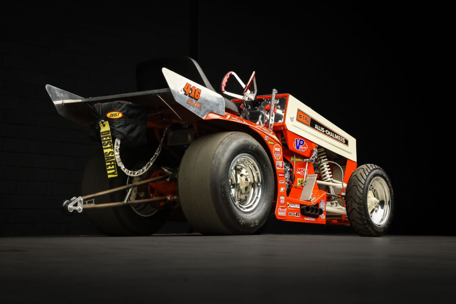NitroPowered An AllisChalmers 416 Lawn Tractor Dragster