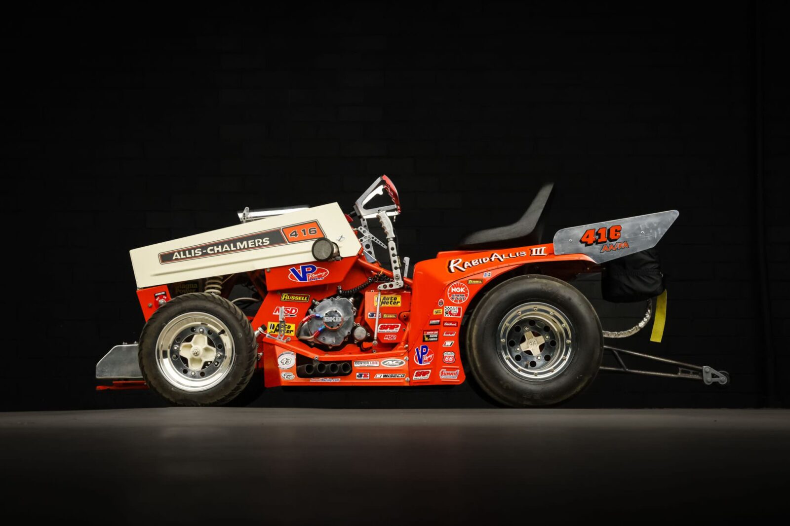 NitroPowered An AllisChalmers 416 Lawn Tractor Dragster