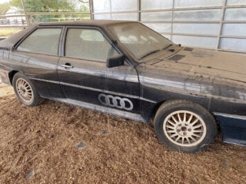 Audi Quattro Barn Find