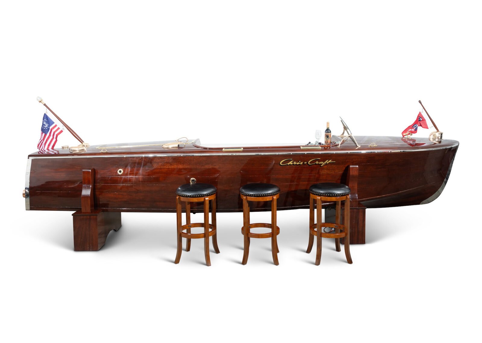 Chris-Craft Deluxe Runabout Boat Bar