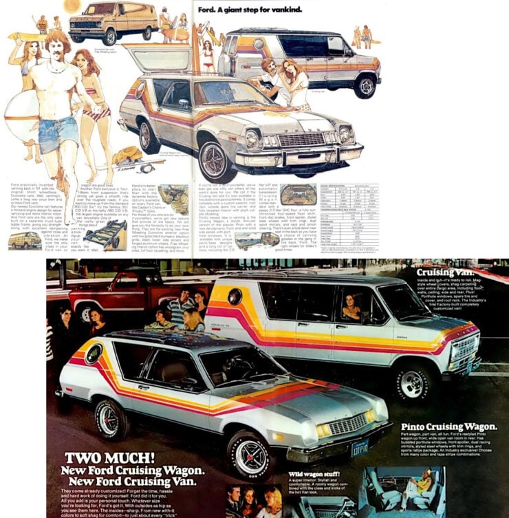 Ford Pinto Cruising Wagon Brochure + Ad
