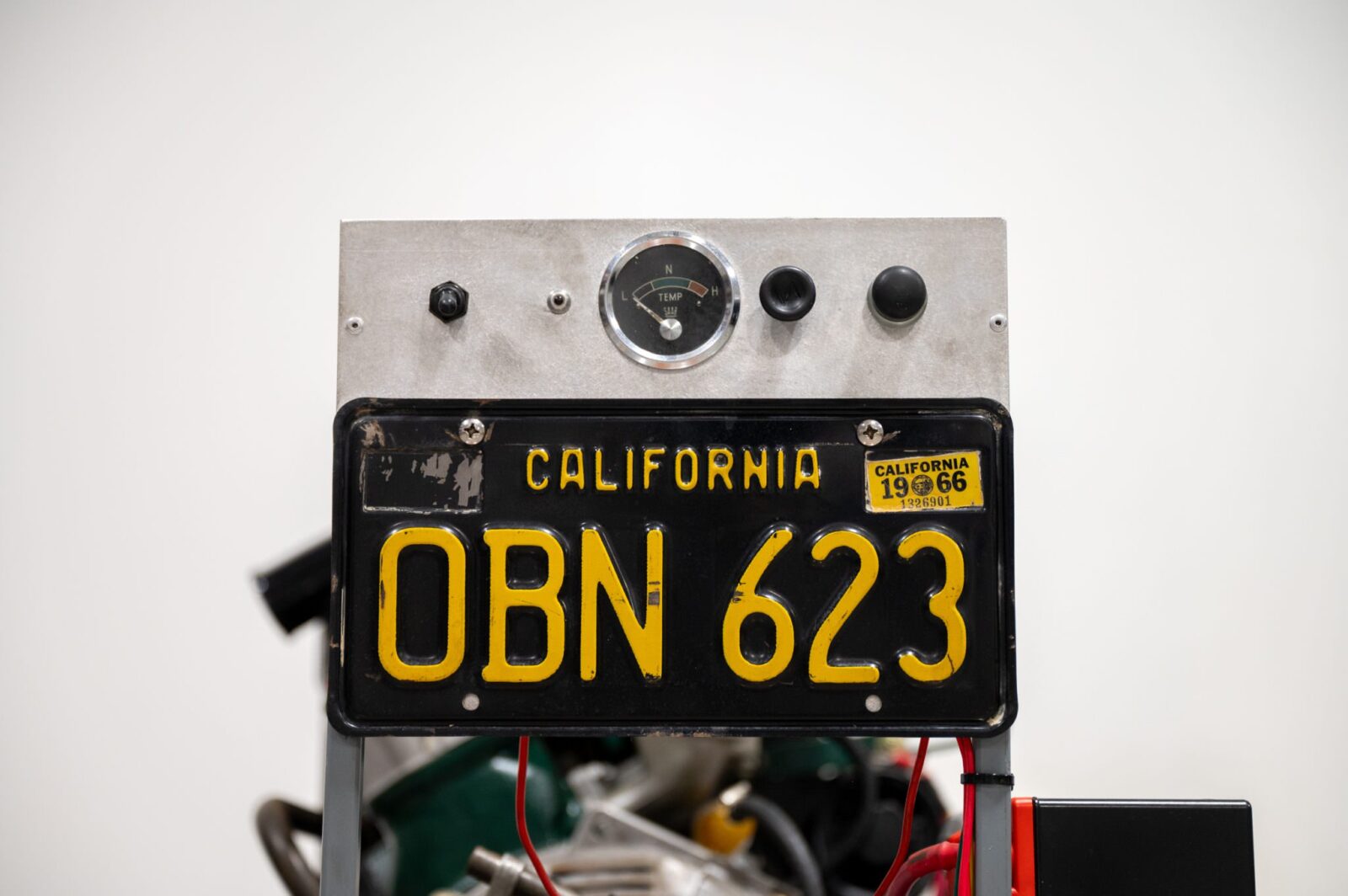 Two-Stroke: A Saab 96 Engine + Gearbox On A Test Stand