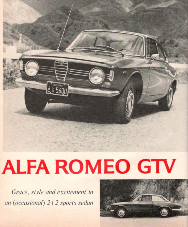 Alfa Romeo GTV Vintage Ad