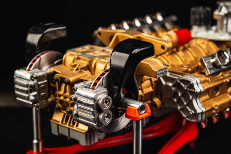 Ferrari 312T Formula 1 Engine Scale Model 1