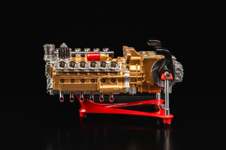 Ferrari 312T Formula 1 Engine Scale Model 11