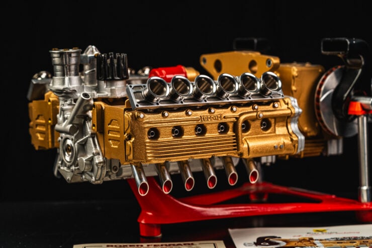 Ferrari 312T Formula 1 Engine Scale Model 15