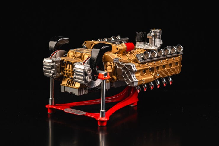 Ferrari 312T Formula 1 Engine Scale Model 3