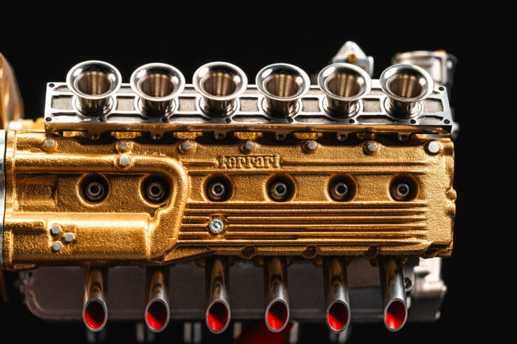 Ferrari 312T Formula 1 Engine Scale Model 7