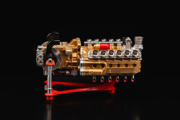 Ferrari 312T Formula 1 Engine Scale Model 8