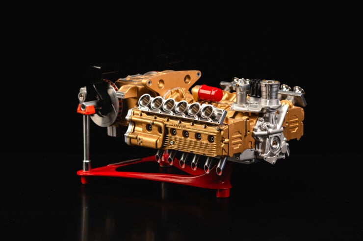 Ferrari 312T Formula 1 Engine Scale Model 9