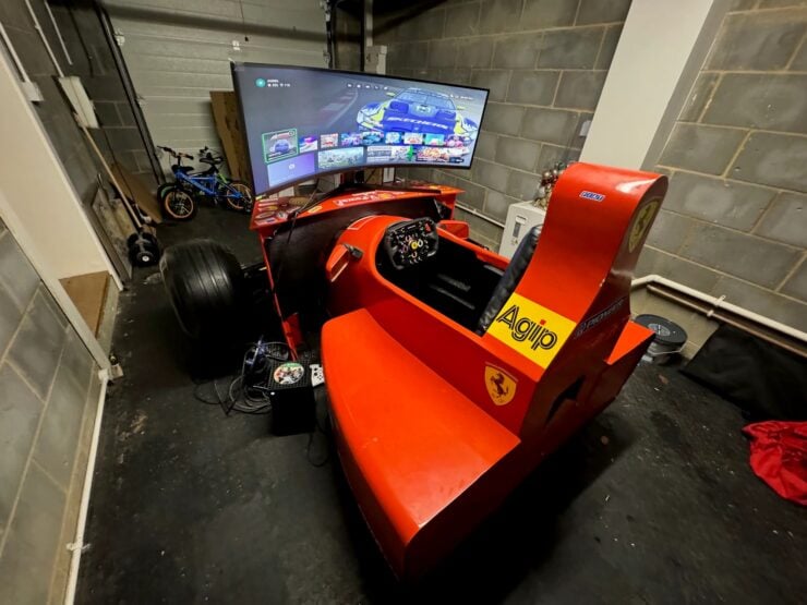 Homemade Ferrari Formula 1 Simulator 2
