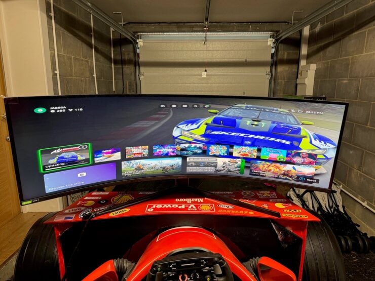 Homemade Ferrari Formula 1 Simulator 5