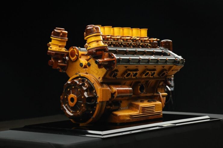 Scale Model Ferrari Colombo V12 Engine 13