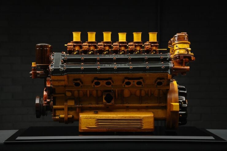 Scale Model Ferrari Colombo V12 Engine 14