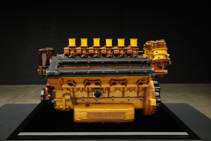 Scale Model Ferrari Colombo V12 Engine 2