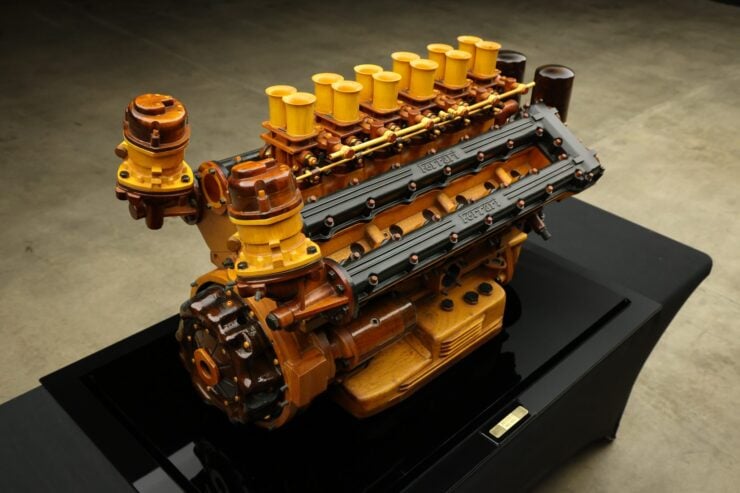 Scale Model Ferrari Colombo V12 Engine 20