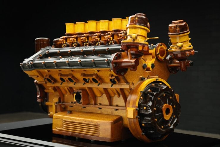 Scale Model Ferrari Colombo V12 Engine 6
