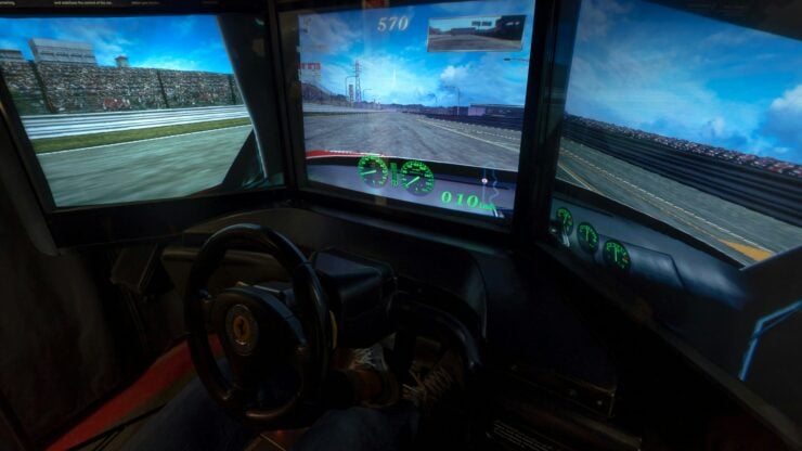 Sega Ferrari F355 Challenge DX Racing Simulator 8
