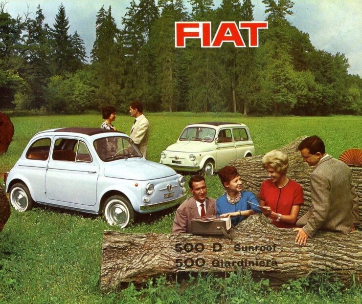 Fiat 500 Vintage Ad