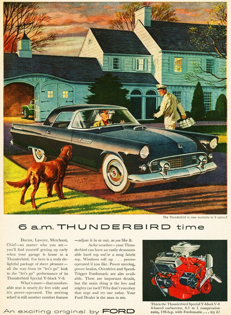 Ford Thunderbird Vintage Ad
