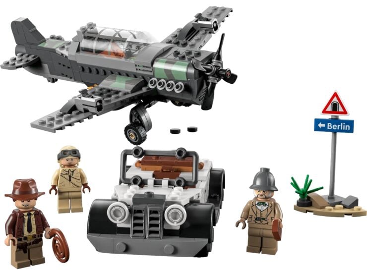 Lego Indiana Jones Fighter Plane Chase Set 6