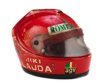 Niki Lauda's 1976 German Grand Prix Helmet