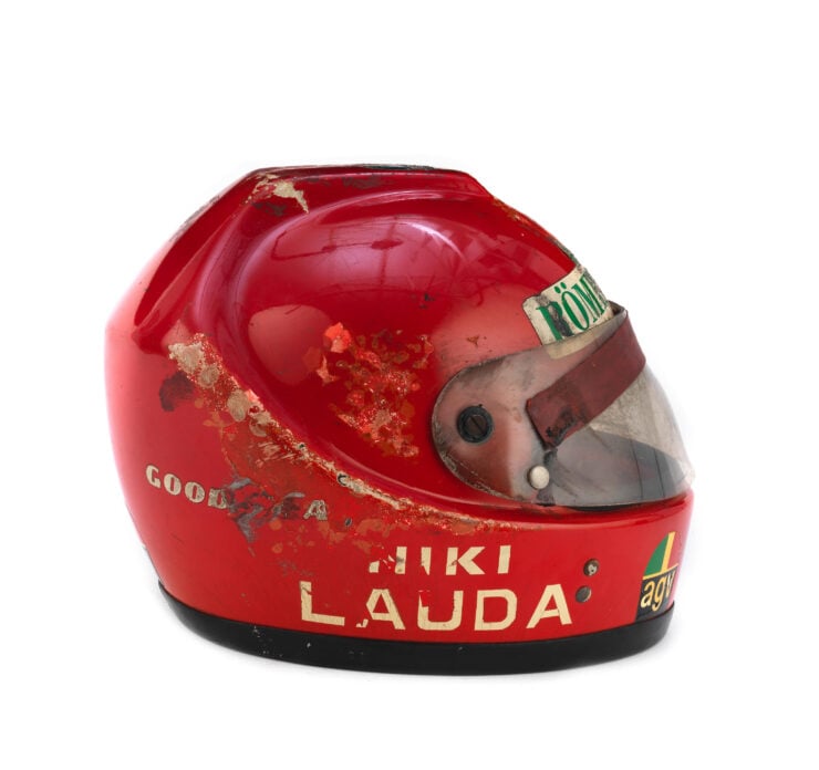 Niki Lauda's 1976 German Grand Prix Helmet 8