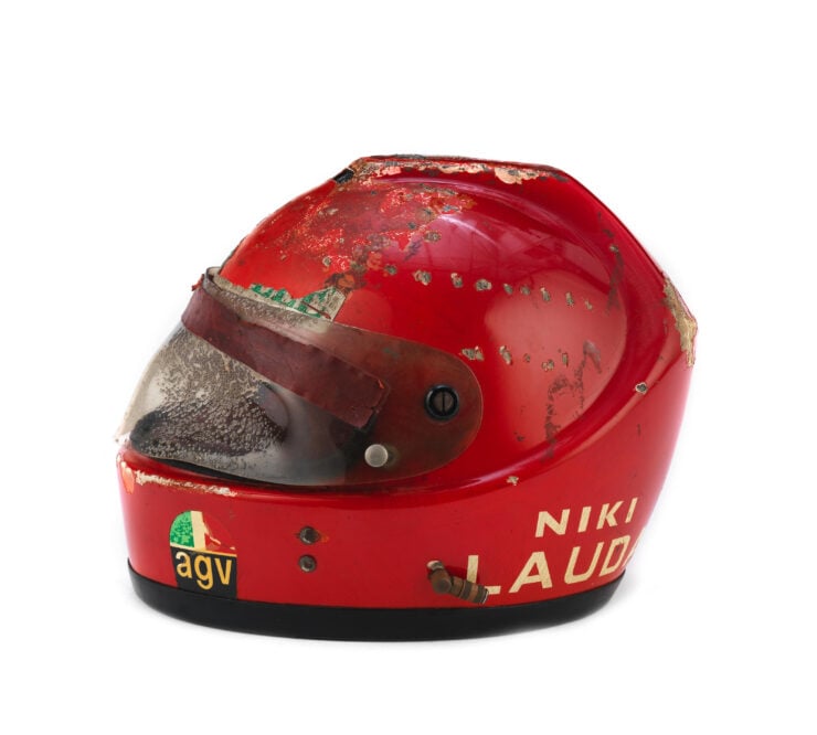 Niki Lauda's 1976 German Grand Prix Helmet 9