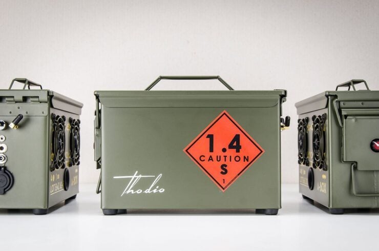Thodio .50 Cal Ammo Can Speaker 11