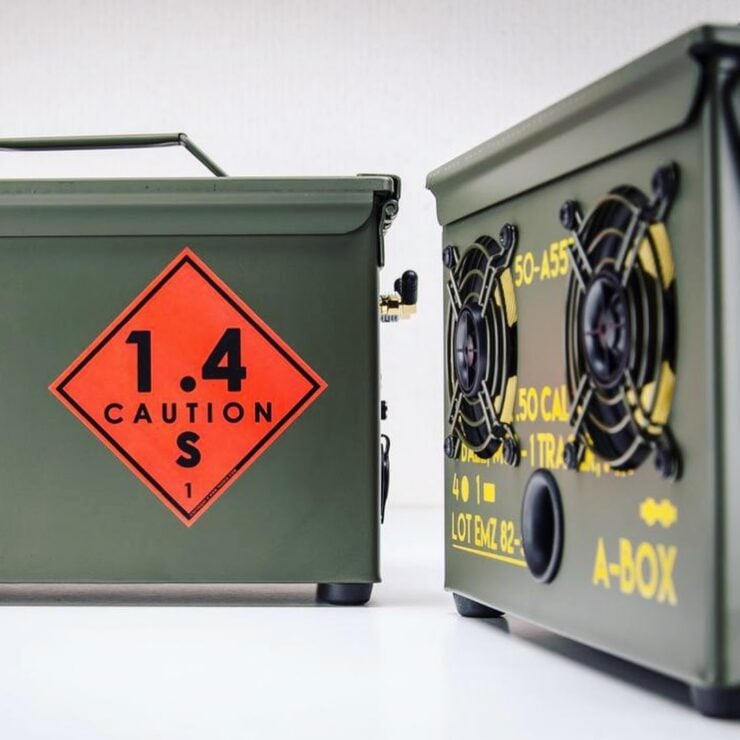 Thodio .50 Cal Ammo Can Speaker 4