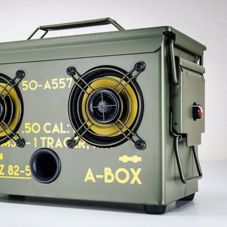 Thodio .50 Cal Ammo Can Speaker 6