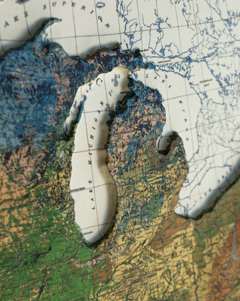 A Map You Can Feel: The USA 1931 3D Raised Relief Map By Muir Way