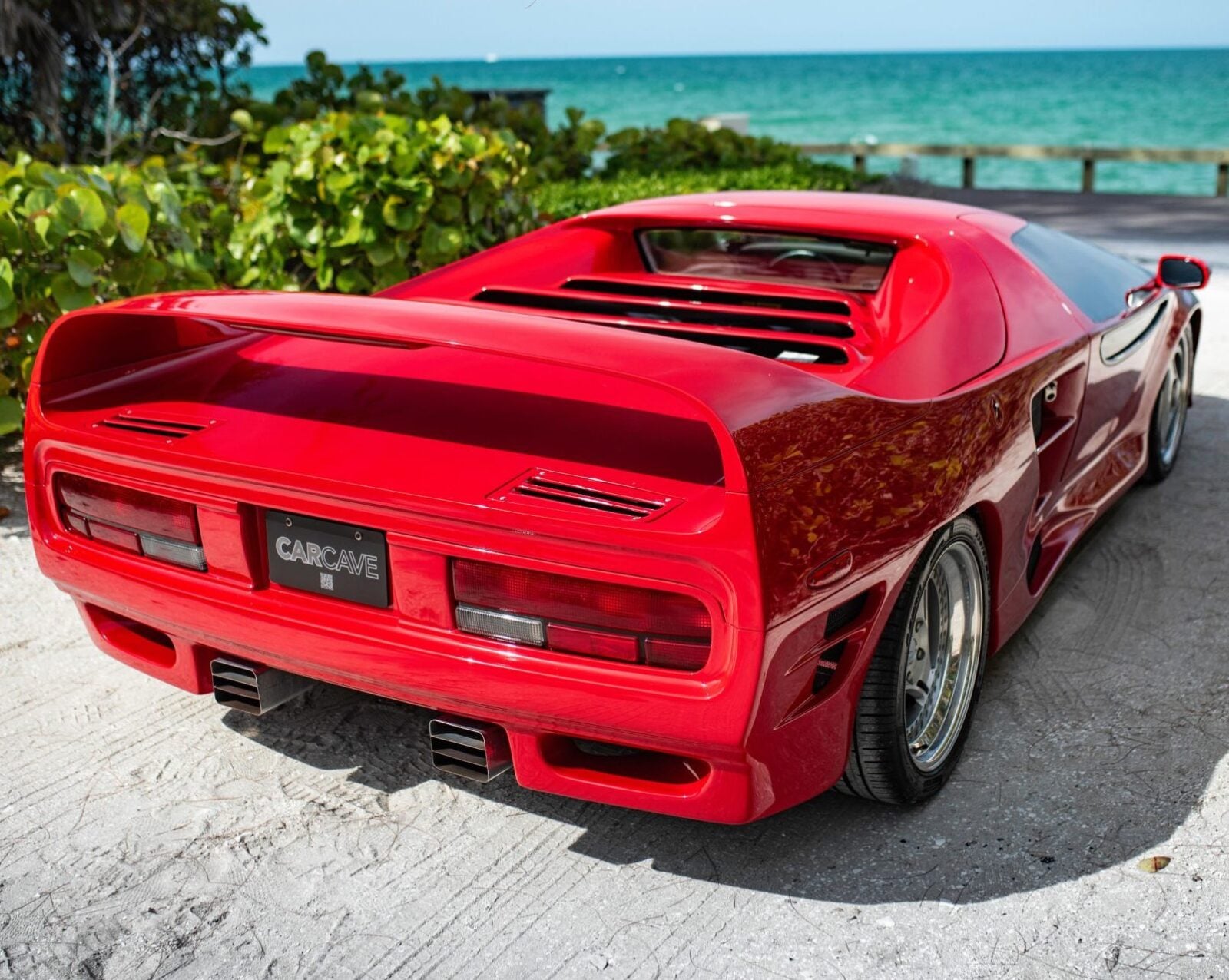 Vector M12 Rear America's Forgotten (Lamborghini-Based) Supercar: The Vector M12