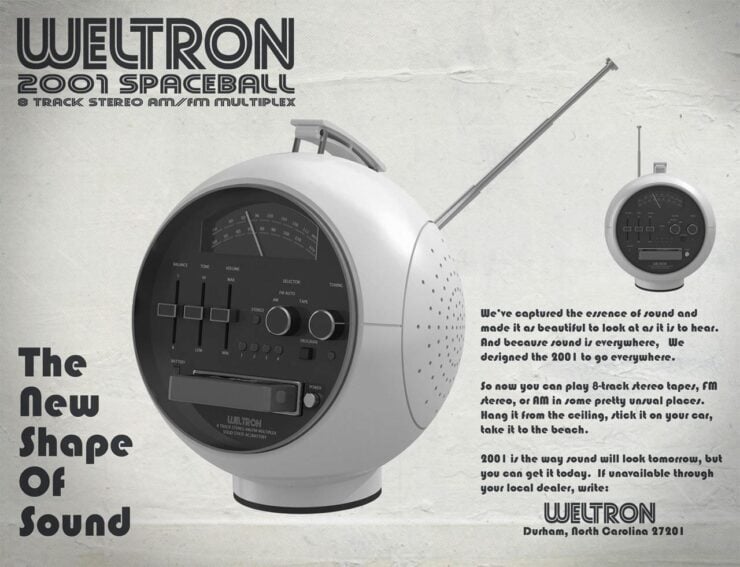 Weltron Radio Cassette Player 1