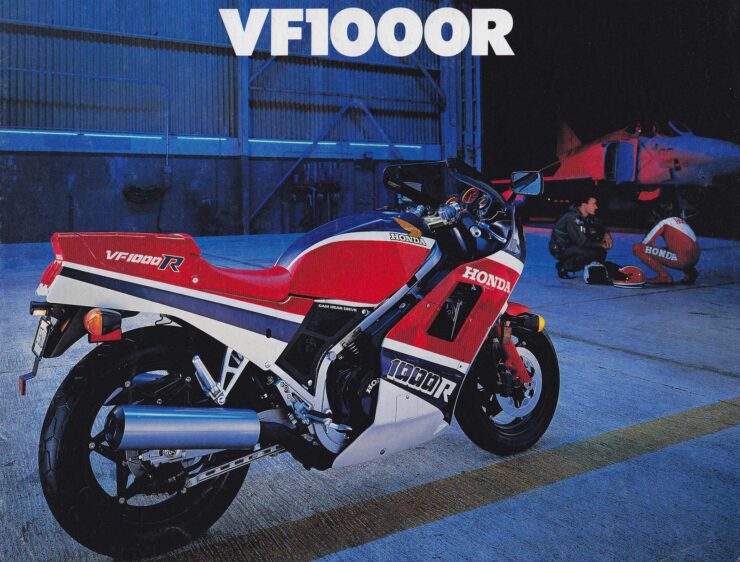 Honda VF1000R Vintage Ad