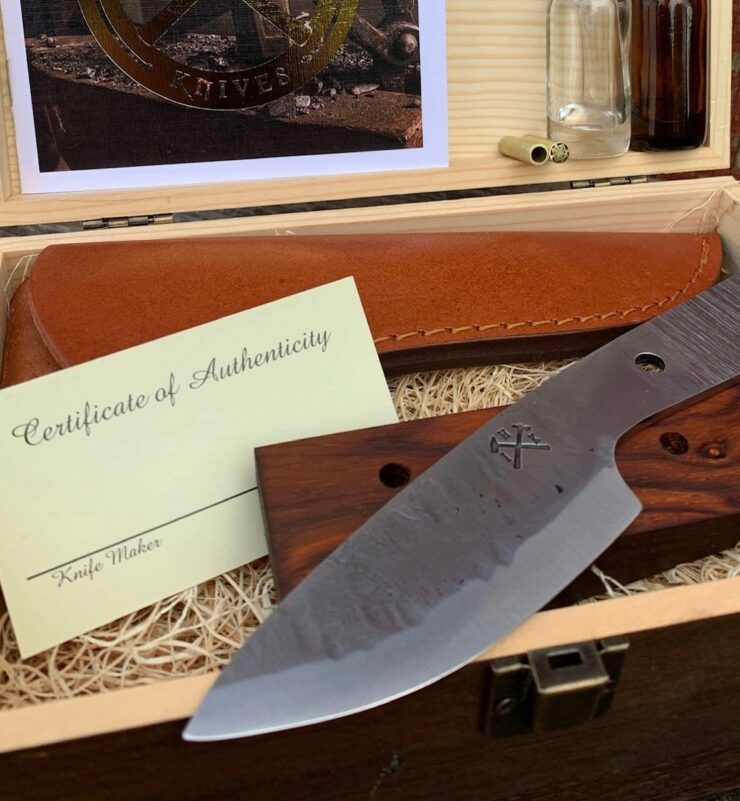 Indy Hammered Knives Knife Making Kit 4