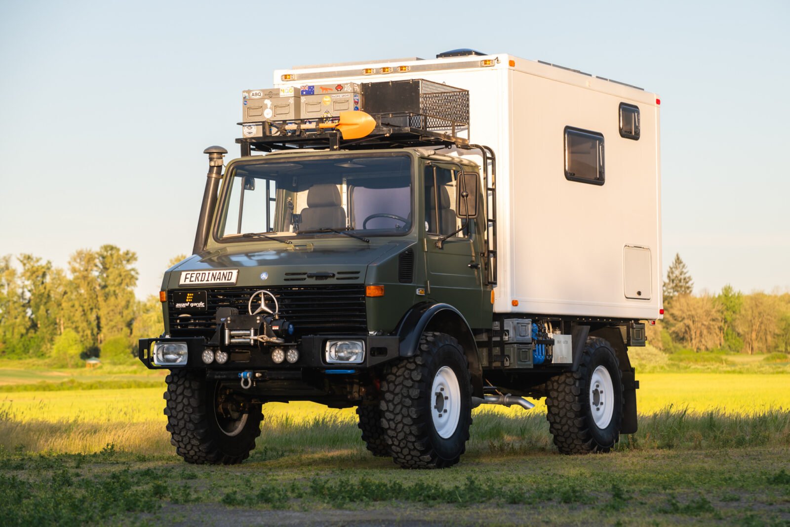 For Sale: The Wabi-sabi Overland Unimog Camper