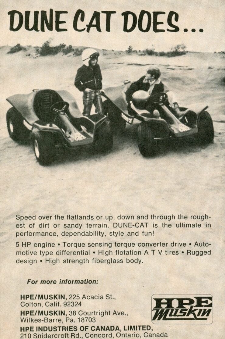 Muskin Dune Cat Brochure