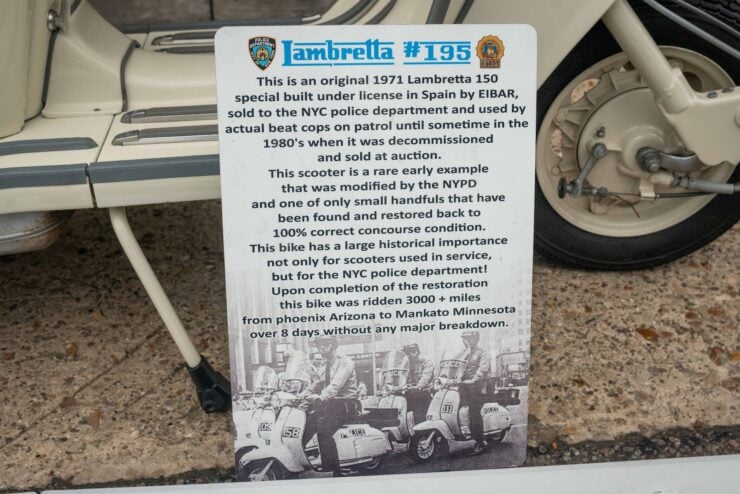 NYPD Lambretta Scooter 7