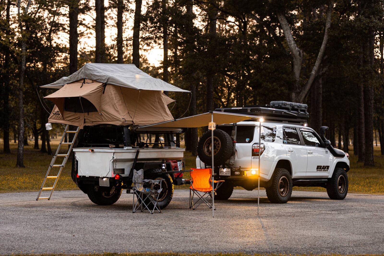 Camping Rigs Off-Grid Camping Rig: A Restored 1966 Johnson M416 Military Trailer