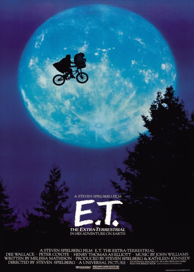 Original E.T. The Extra-Terrestrial Movie Poster