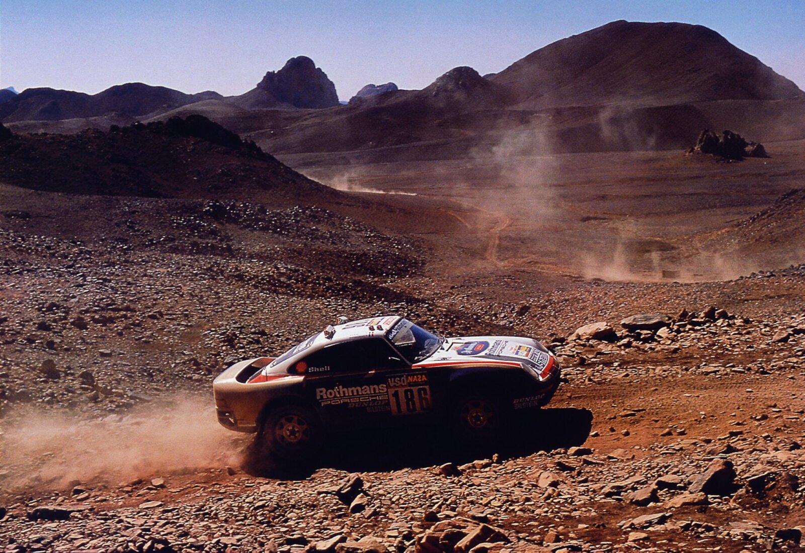 Rothmans Porsche Paris Dakar Rally