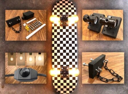 Skateboard Lamp Kit