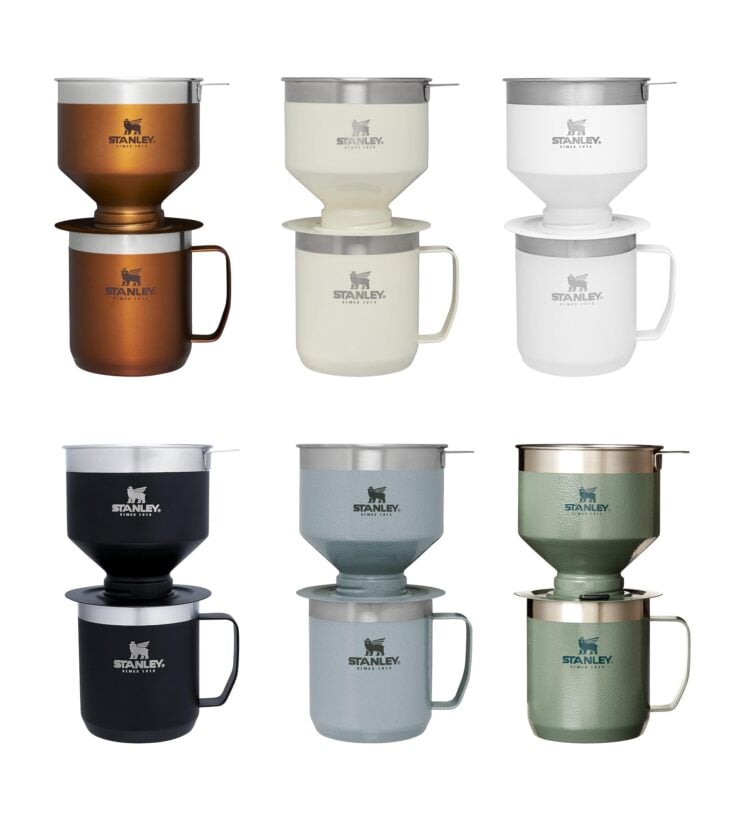Stanley Classic Pour Over Coffee Set Colors